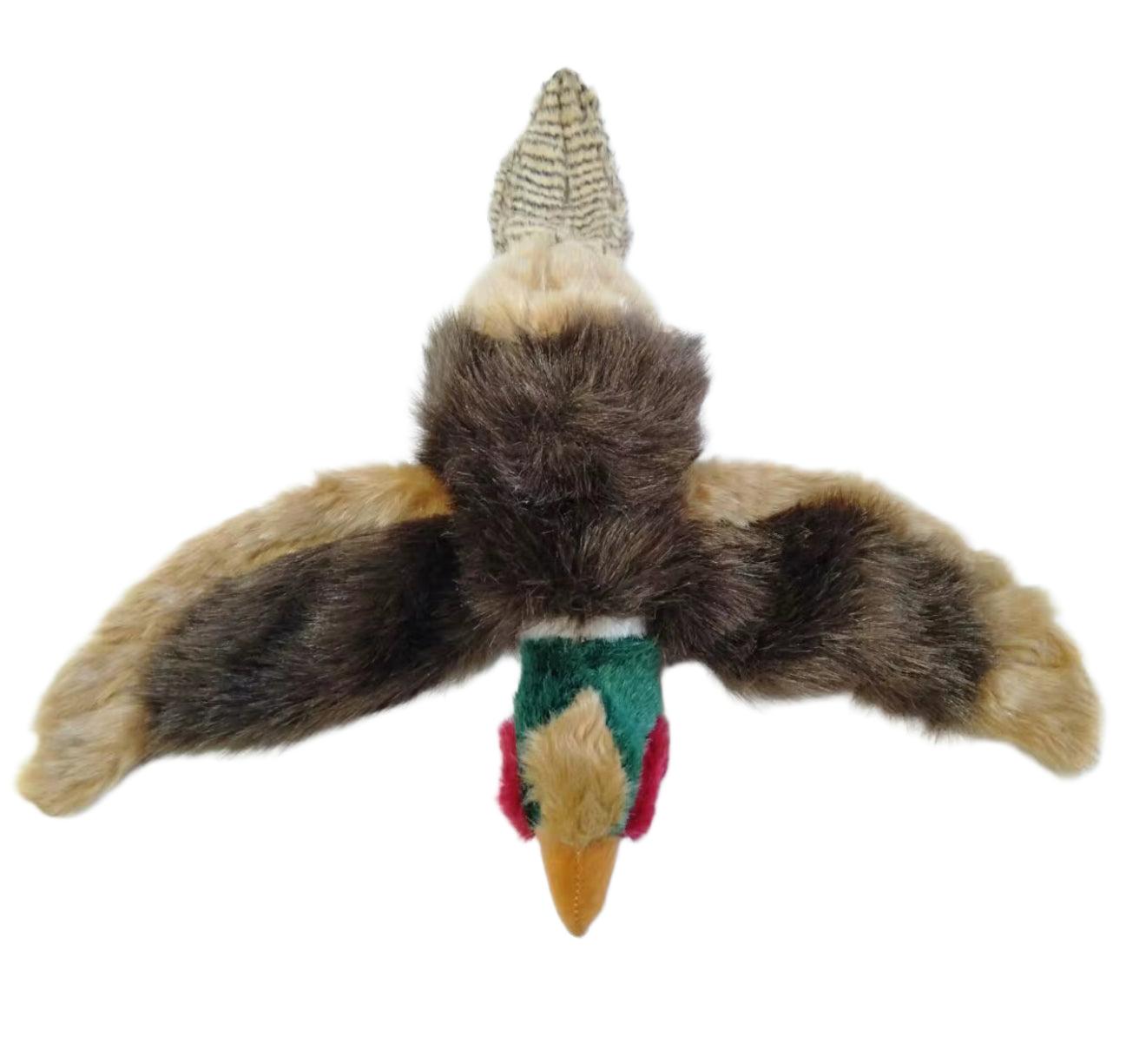 Pheasant Plush Dog Toy