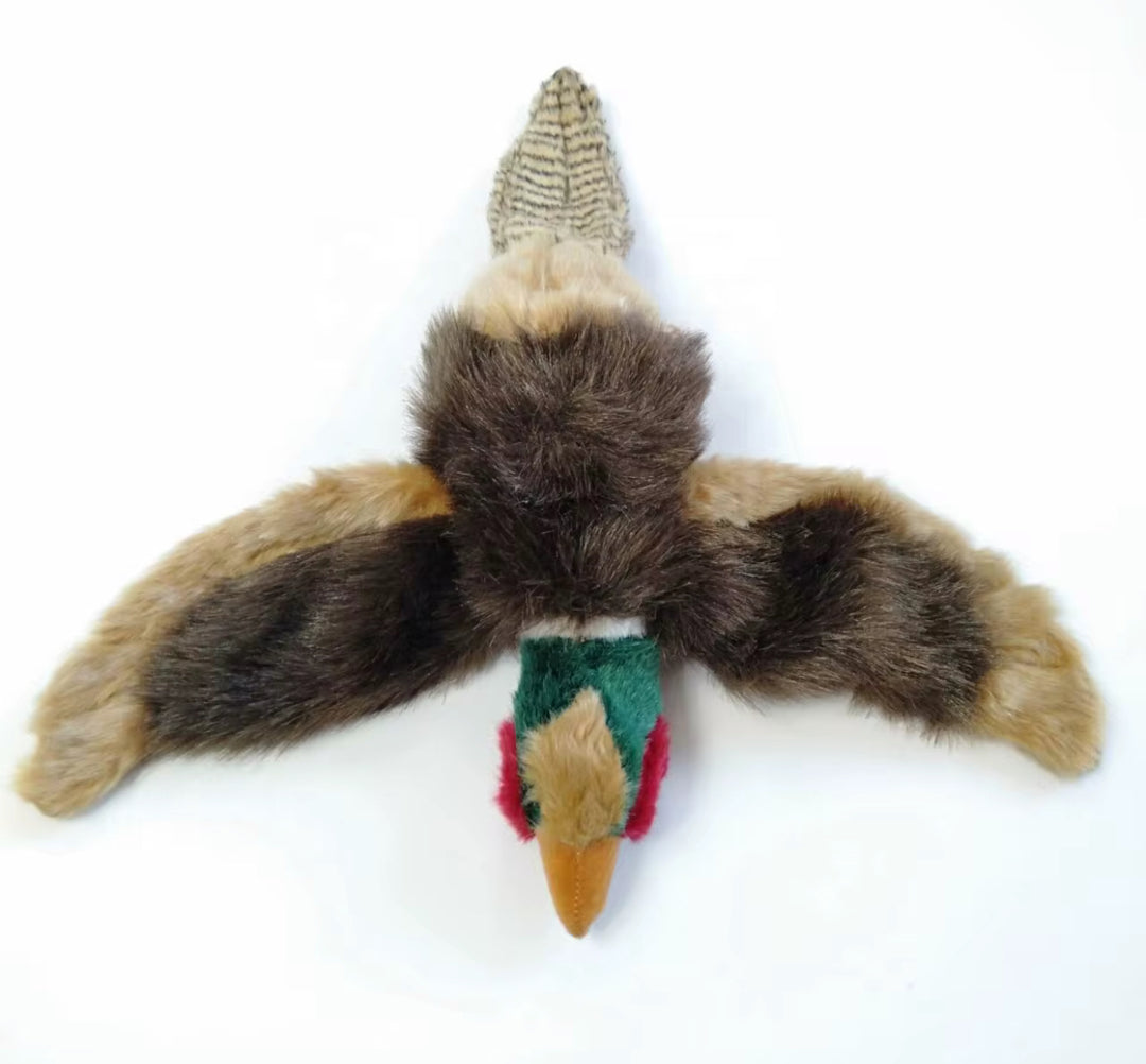 Pheasant Plush Dog Toy